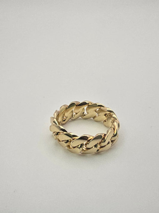 anillo cuban link 10k Size 9 Weight 10