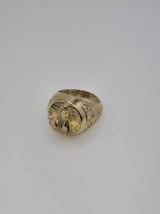 Anillo men sort virgen 10k Size 11 Weight 6.92